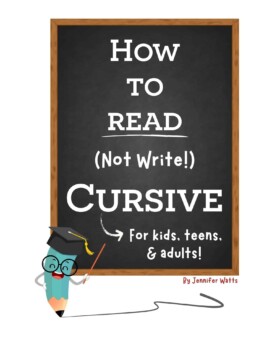 How to Read Not Write Cursive How to Read Not Write Cursive cursive reading curriculum for homeschool and classroom students learning to read handwriting